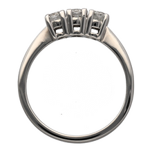 Load image into Gallery viewer, 18ct White Gold &amp; Diamond Set Trilogy Ring

