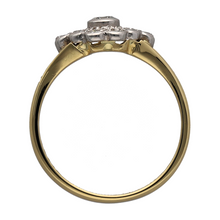 Load image into Gallery viewer, 18ct Gold &amp; Diamond Set Flower Cluster Ring
