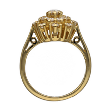 Load image into Gallery viewer, 18ct Gold &amp; Diamond Set Cluster Ring
