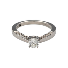 Load image into Gallery viewer, 18ct White Gold &amp; Diamond Set Solitaire Ring
