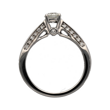 Load image into Gallery viewer, 18ct White Gold &amp; Diamond Set Solitaire Ring
