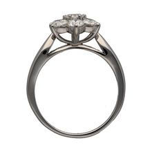 Load image into Gallery viewer, 18ct White Gold &amp; Diamond Set Cluster Ring
