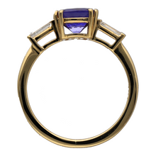 Load image into Gallery viewer, 18ct Gold Diamond &amp; Tanzanite Set Ring
