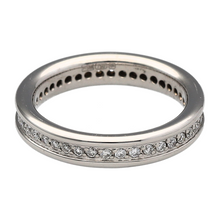 Load image into Gallery viewer, 18ct White Gold &amp; Diamond Set Full Eternity Band Ring
