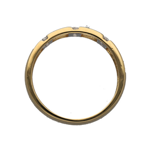 18ct Gold & Diamond Set Band Ring