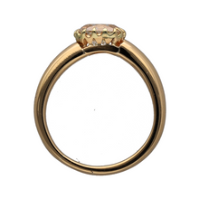 Load image into Gallery viewer, 18ct Gold &amp; Oval Cut Diamond Set Solitaire Ring
