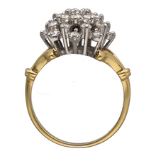 Load image into Gallery viewer, 18ct Gold &amp; Diamond Set Cluster Ring
