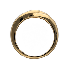 Load image into Gallery viewer, 18ct Gold &amp; Diamond Set Crossover Band Ring
