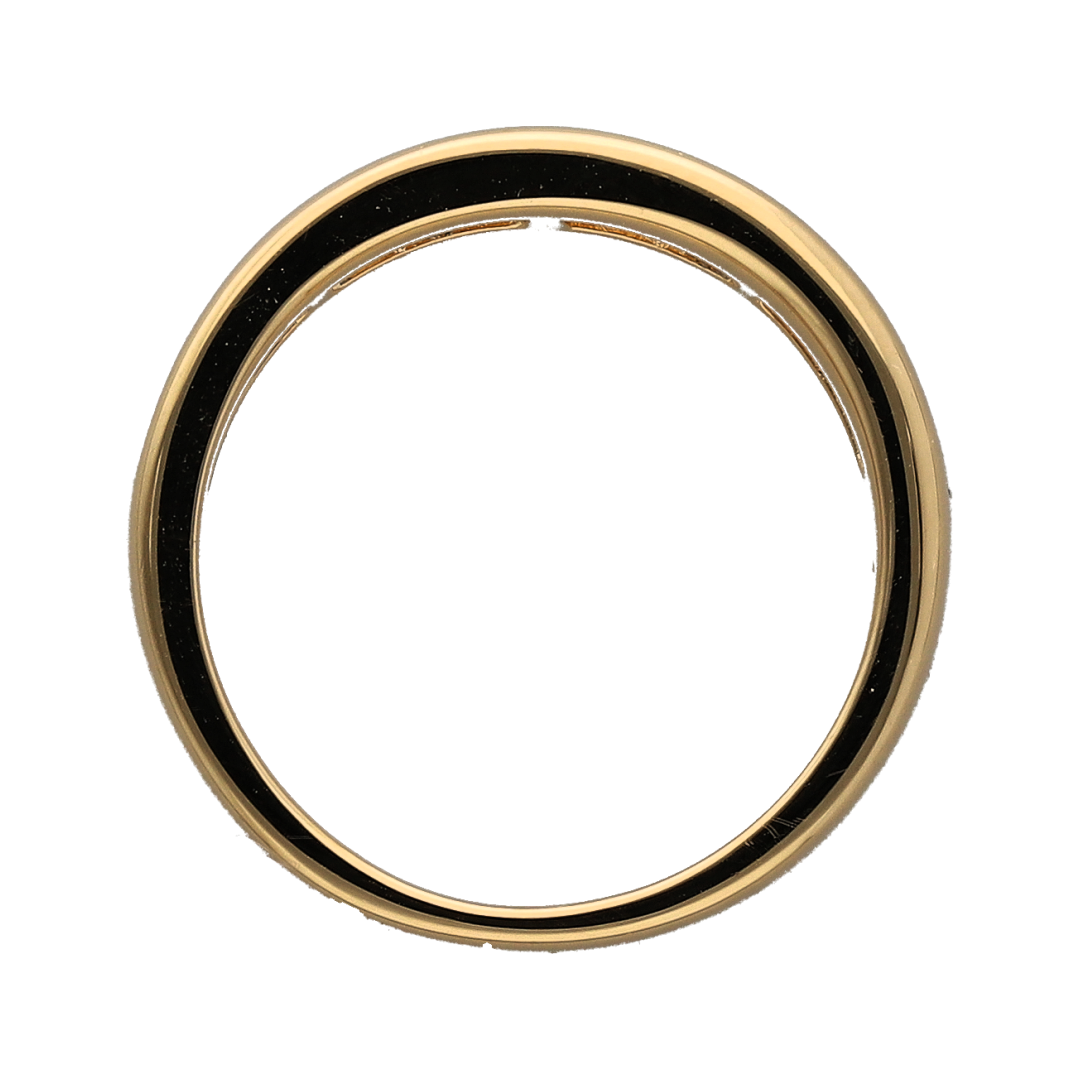 18ct Gold & Diamond Set Band Ring
