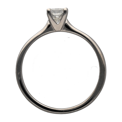 Platinum & Diamond Set Solitaire Ring