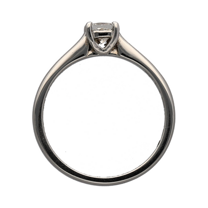 Platinum & Diamond Set Solitaire Ring