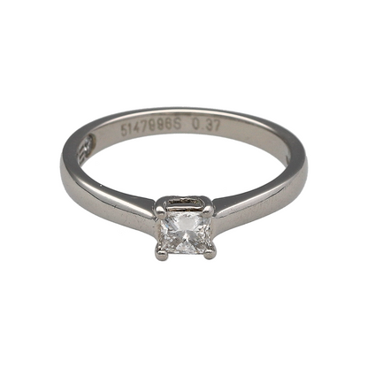 Platinum & Diamond Set Solitaire Ring