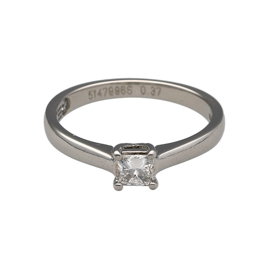 Platinum & Diamond Set Solitaire Ring