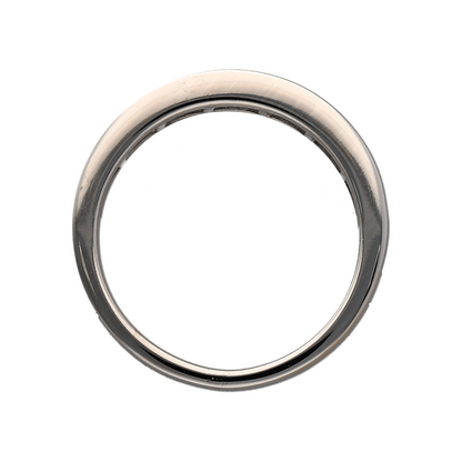 18ct White Gold & Diamond Band Ring