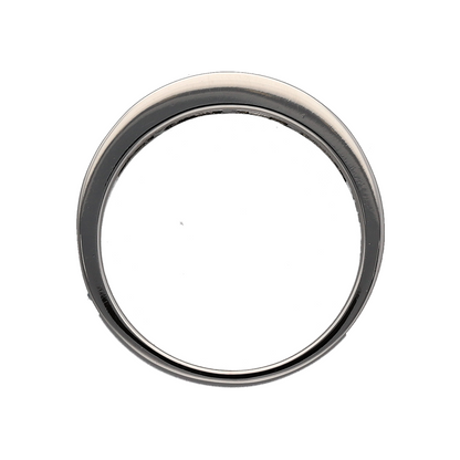 18ct White Gold & Diamond Band Ring
