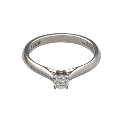 Platinum & Diamond Solitaire Ring