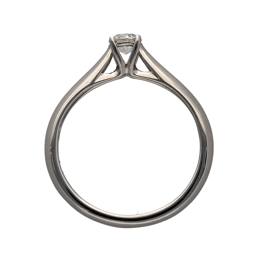Platinum & Diamond Solitaire Ring