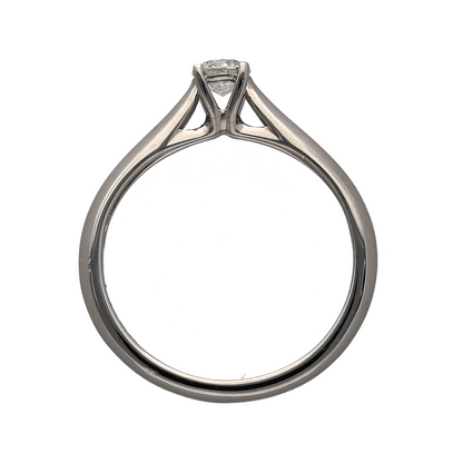 Platinum & Diamond Solitaire Ring