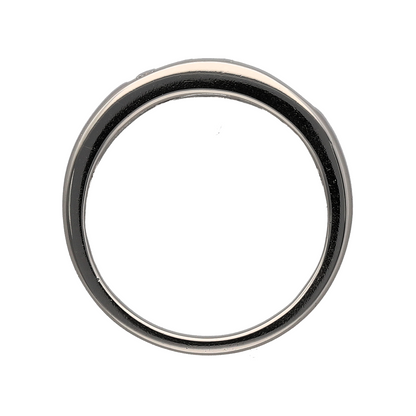 Platinum & Diamond Band Ring