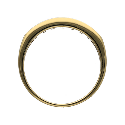 18ct Gold & Diamond Seven Stone Band Ring