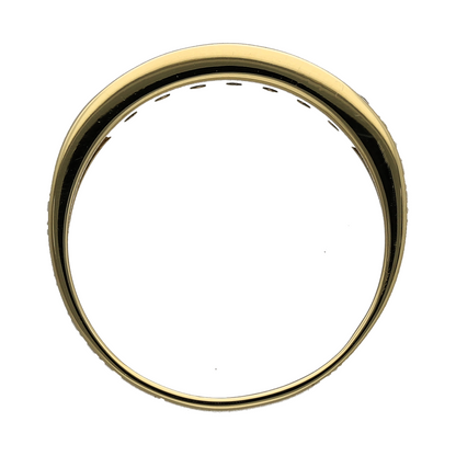 18ct Gold & Diamond Seven Stone Band Ring