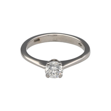 Load image into Gallery viewer, 18ct White Gold &amp; Diamond Set Solitaire Ring
