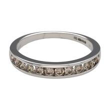 Load image into Gallery viewer, New 9ct White Gold &amp; Diamond Set Band Ring
