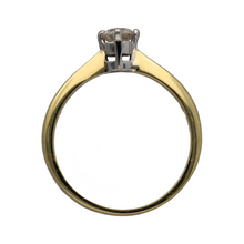 Load image into Gallery viewer, 18ct Gold &amp; Diamond Set Solitaire Ring
