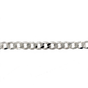 New 925 Silver 8.5" Curb Bracelet 29 grams