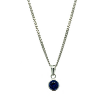 Load image into Gallery viewer, New 925 Silver September Birthstone Pendant 18&quot;/20&quot; Necklace
