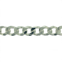 Load image into Gallery viewer, New Solid 925 Silver 9&quot; Curb Bracelet 112 grams
