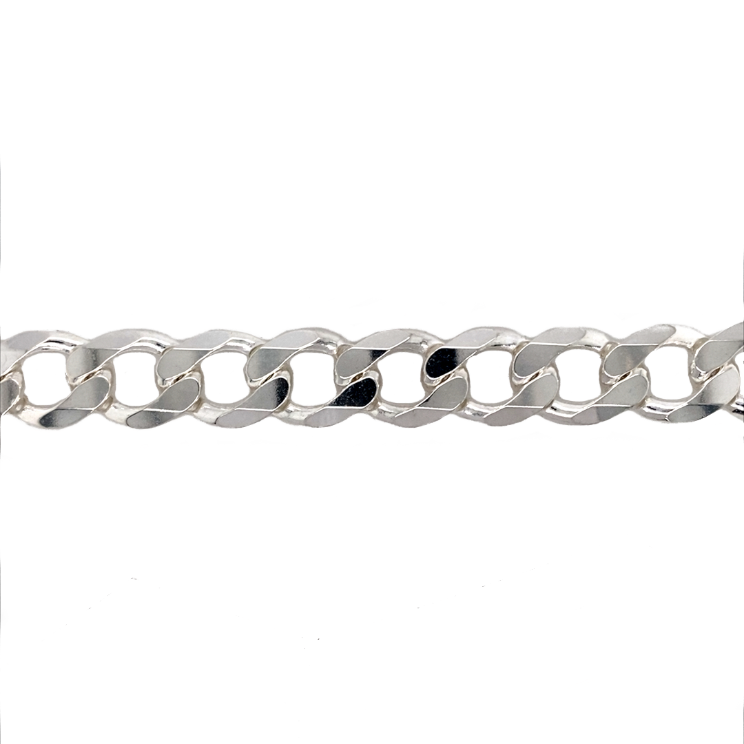 New Solid 925 Silver 26" Curb Chain 206 grams