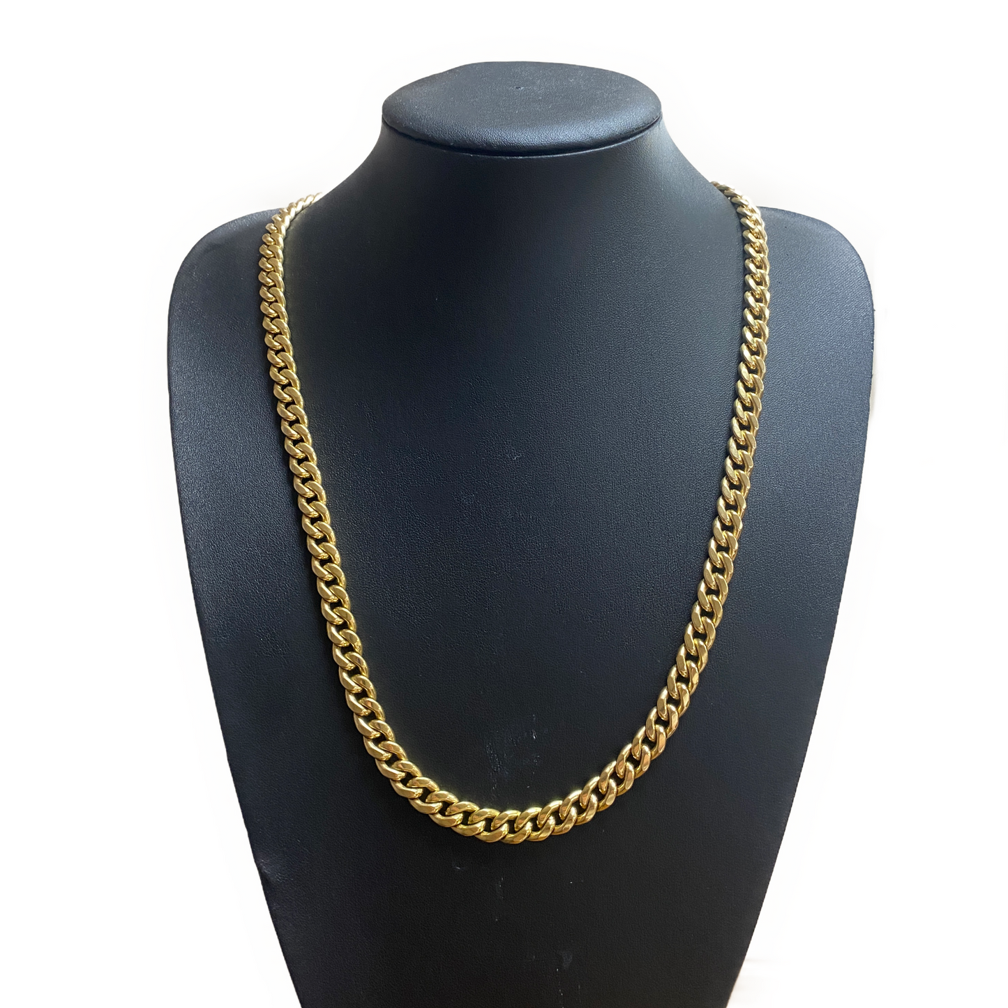 New 9ct Solid Gold 28" Italian Cuban Chain 145 grams