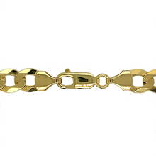 Load image into Gallery viewer, New 9ct Yellow Gold 26&quot; Curb Chain with the weight 28.80 grams and the link width 8mm
