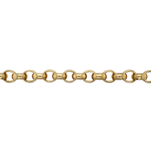 Load image into Gallery viewer, New 9ct Solid Gold 9&quot; Engraved Belcher Bracelet 26 grams
