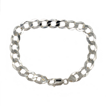 Load image into Gallery viewer, 925 Silver 8.5&quot; Curb Bracelet
