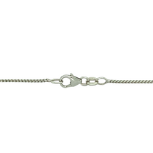 Load image into Gallery viewer, 18ct White Gold &amp; Diamond Solitaire Halo 18&quot; Necklace
