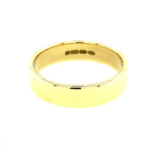 Load image into Gallery viewer, New 9ct Yellow Gold Soft Court Shape Wedding 5mm Band Ring in size Q with the weight 4.80 grams
