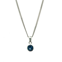 Load image into Gallery viewer, New 925 Silver December Birthstone Pendant 18&quot;/20&quot; Necklace
