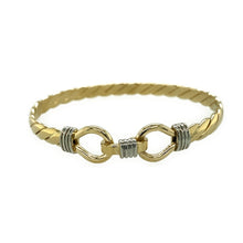 Load image into Gallery viewer, New 9ct Gold Twisted Maids Bangle
