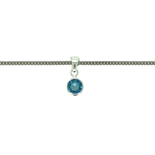 Load image into Gallery viewer, New 925 Silver February Birthstone Pendant 18&quot;/20&quot; Necklace
