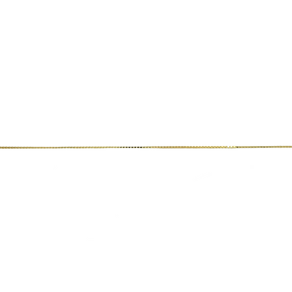 9ct Gold 18" Box Chain