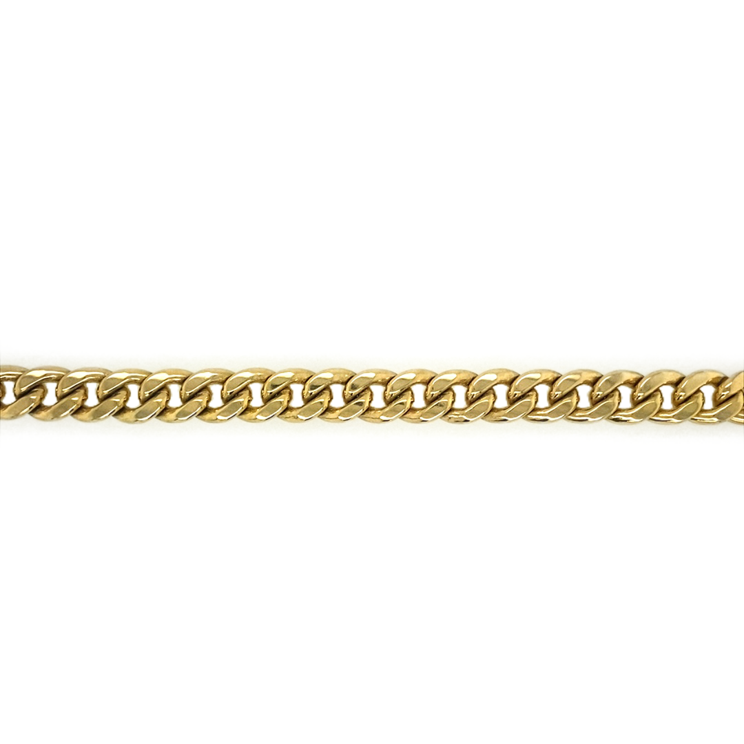 New 9ct Solid Gold 28" Italian Cuban Chain 145 grams