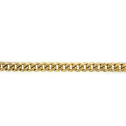New 9ct Solid Gold 28" Italian Cuban Chain 145 grams
