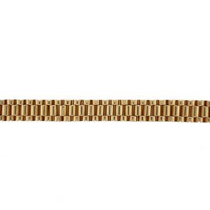 New 9ct Gold 7" Watch Style Bracelet 29 grams