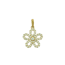 Load image into Gallery viewer, New 9ct Gold &amp; Cubic Zirconia Set Butterfly Pendant
