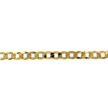 Load image into Gallery viewer, New 9ct Gold 8.25&quot; Curb Bracelet
