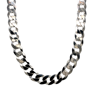 New 925 Silver 22" Curb Chain 40 grams