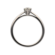 Load image into Gallery viewer, 18ct White Gold &amp; Diamond Brilliant Cut Solitaire Ring
