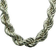 Load image into Gallery viewer, New Heavy 925 Silver 28&quot; Rope Chain 94 grams

